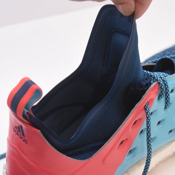 Adidas Harden Vol2 Mens Shoe Primeknit AH2216 Blue Night Cyan  Boost A4 Sz17 - Picture 12 of 16